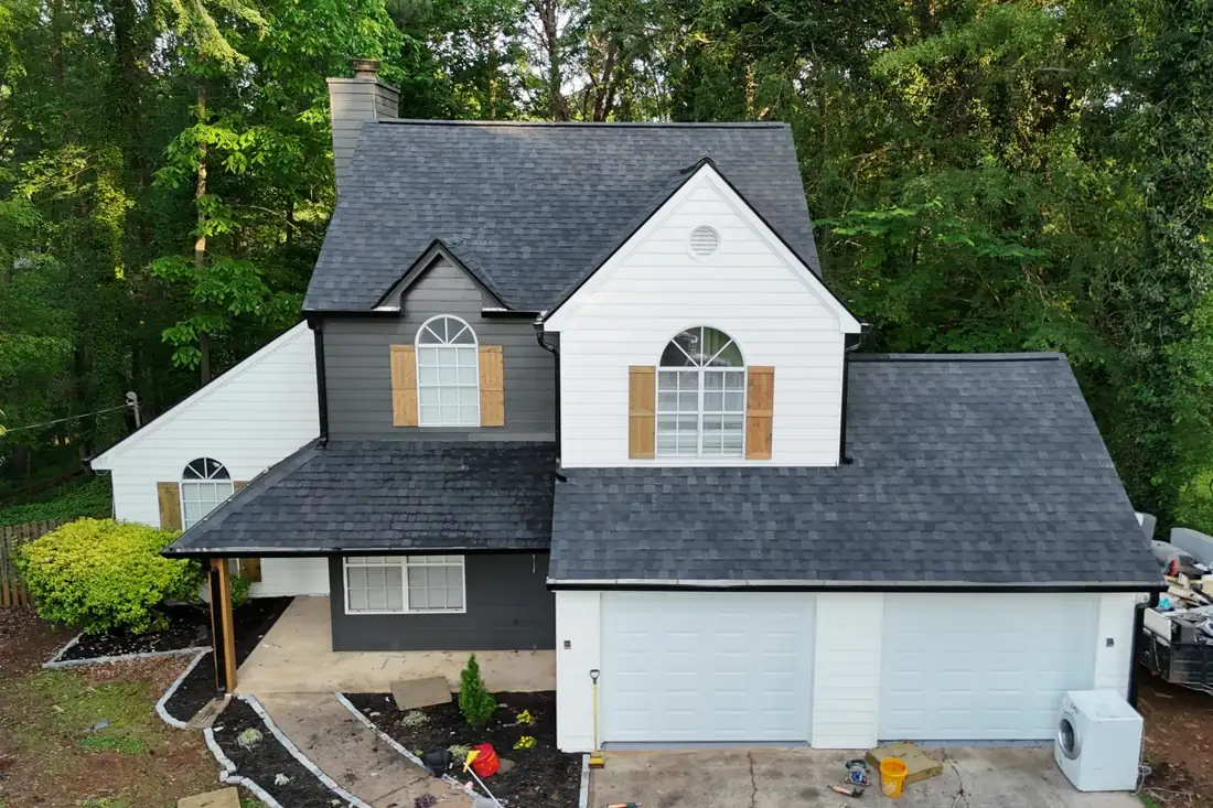 Georgia home with a new roof
